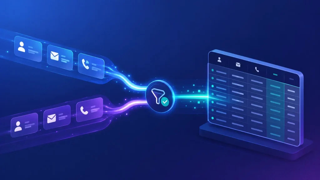 Sync leads to my CRM automatically with n8n — dedupe workflow that catches duplicate leads before they hit your CRM